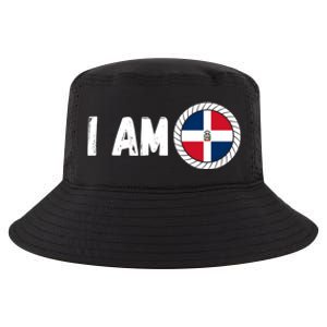 Half American Half Dominican Usa And Dominican Republic Flag Cute Gift Cool Comfort Performance Bucket Hat