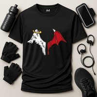 Half Angel Half Demon Wings Cooling Performance Crew T-Shirt