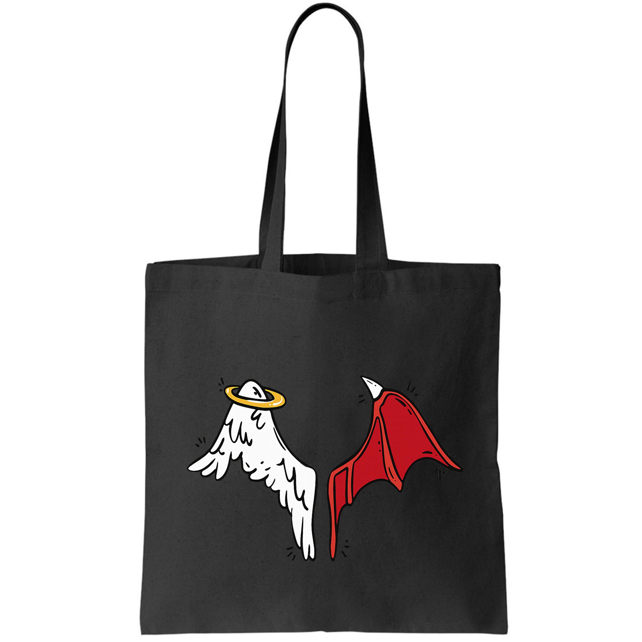 Half Angel Half Demon Wings Bag