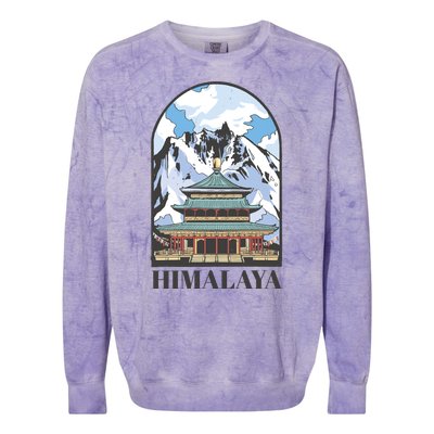 Himalaya Asia Colorblast Crewneck Sweatshirt