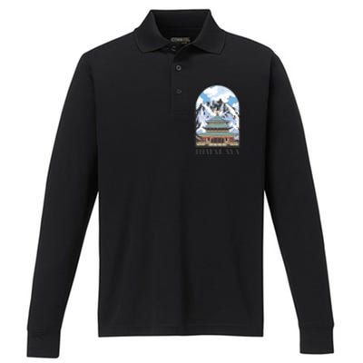 Himalaya Asia Performance Long Sleeve Polo