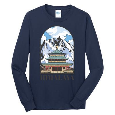 Himalaya Asia Tall Long Sleeve T-Shirt