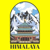 Himalaya Asia 11oz C Handle Ceramic Mug