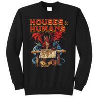 Houses And Humans Vintage Retro 90s Funny Gamer Gaming Sweatshirt