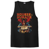 Houses And Humans Vintage Retro 90s Funny Gamer Gaming PosiCharge Competitor Tank