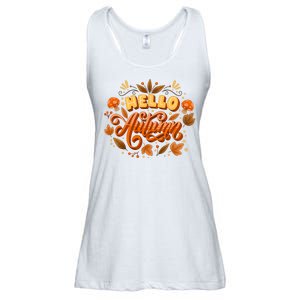 Hello Autumn Ladies Essential Flowy Tank