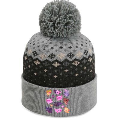 Happy Axolotl The Baniff Cuffed Pom Beanie