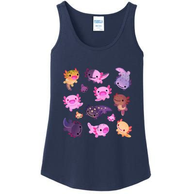 Happy Axolotl Ladies Essential Tank