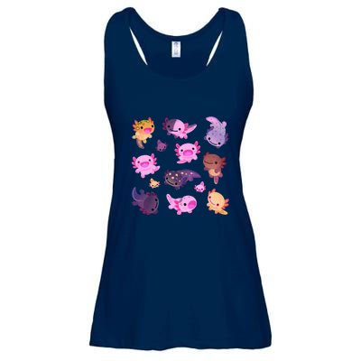 Happy Axolotl Ladies Essential Flowy Tank