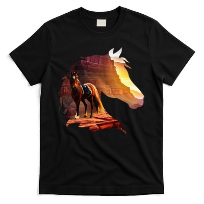Horse Art Horse Lover Horse Riding Lover T-Shirt