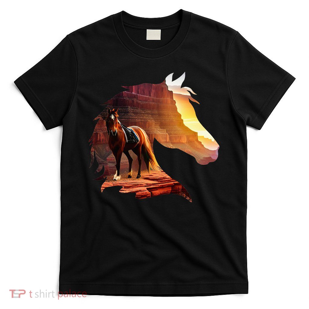 Horse Art Horse Lover Horse Riding Lover T-Shirt