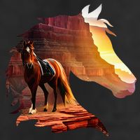 Horse Art Horse Lover Horse Riding Lover Beanie