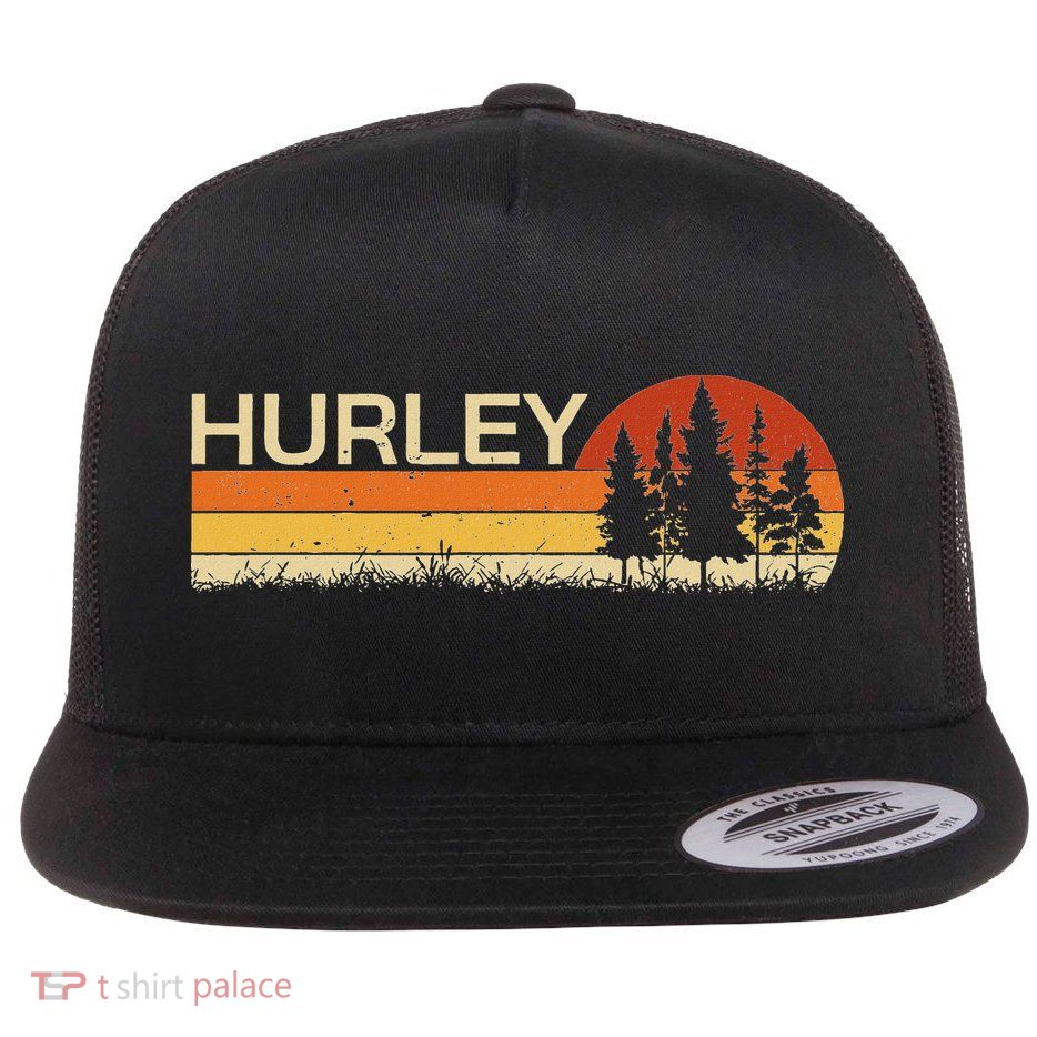 Hurley Aabama Flat Bill Trucker Hat