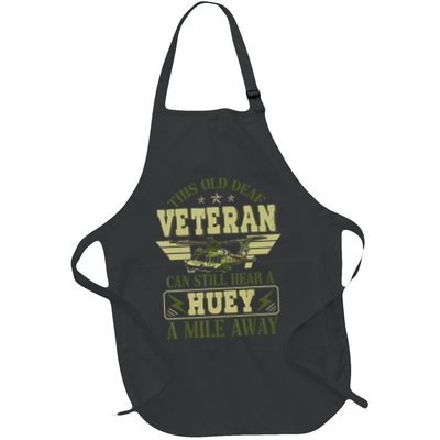 Hear a Huey a Mile Away Vietnam Veteran Uh1 Huey Helicopter Apron