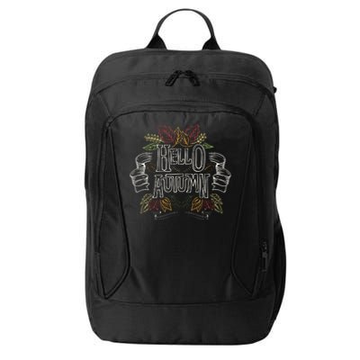 Hello Autumn City Backpack