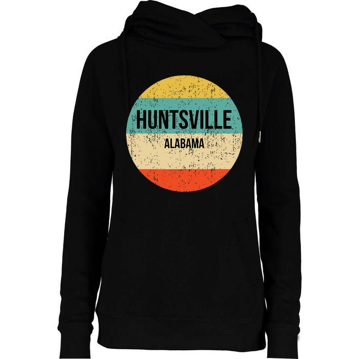 Huntsville Alabama Huntsville Womens Funnel Neck Pullover Hood