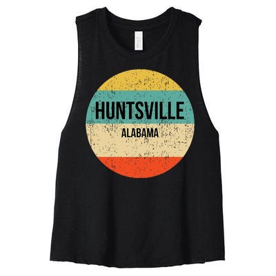 Huntsville Alabama Huntsville Women's Racerback Cropped Tank