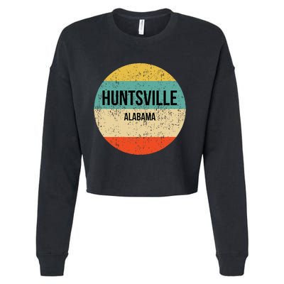 Huntsville Alabama Huntsville Cropped Pullover Crew