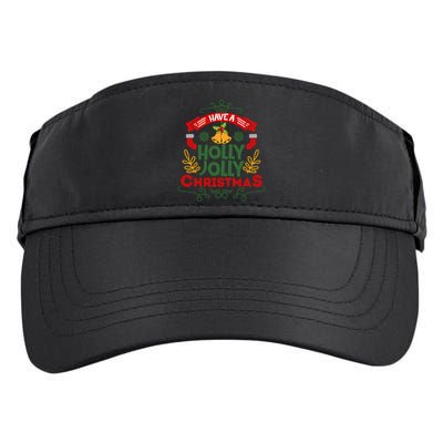 Have A Holly Jolly Christmas Gift Adult Drive Performance Visor