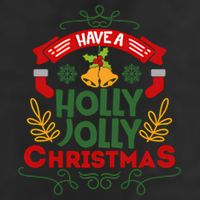 Have A Holly Jolly Christmas Gift Adult Drive Performance Visor