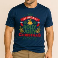 Have A Holly Jolly Christmas Gift Cooling Performance Crew T-Shirt