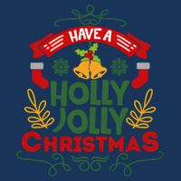 Have A Holly Jolly Christmas Gift Flat Bill Trucker Hat