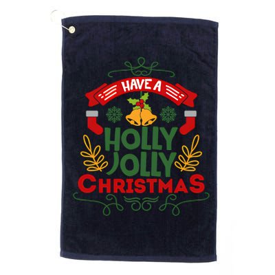 Have A Holly Jolly Christmas Gift Golf Towel