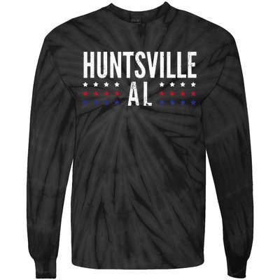 Huntsville Alabama Tie-Dye Long Sleeve Shirt