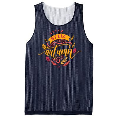 Hello Autumn Mesh Reversible Basketball Jersey Tank