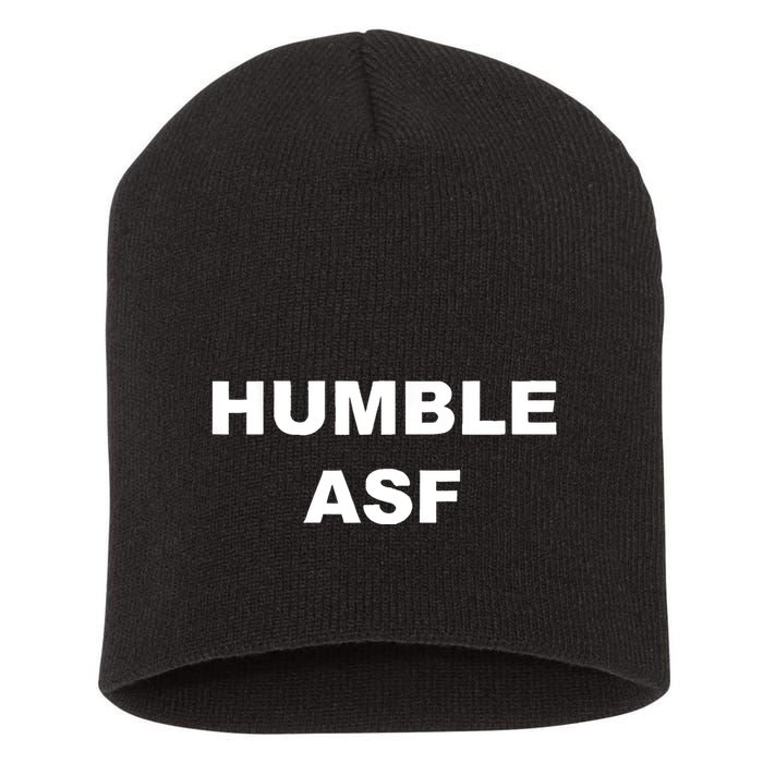 Humble Asf Short Acrylic Beanie