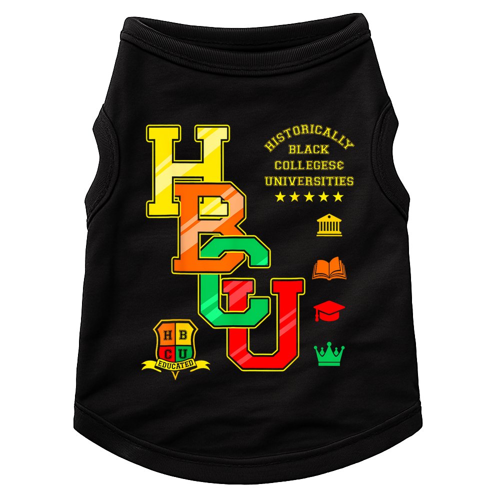 Hbcu Apparel Historically Black Colleges Universities Grad Doggie Tank