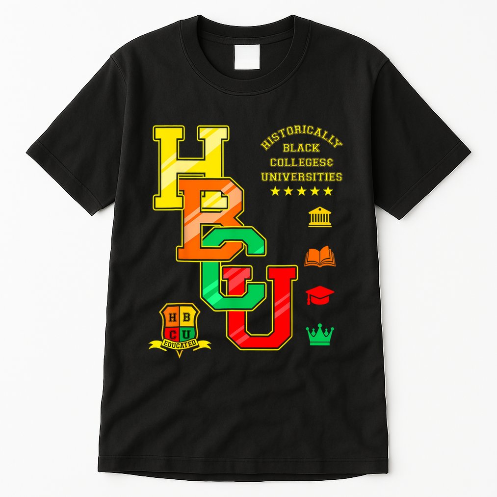 Hbcu Apparel Historically Black Colleges Universities Grad Tall T-Shirt