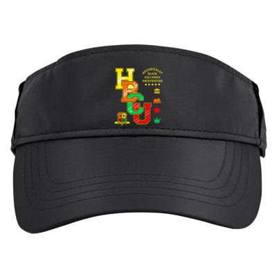 Hbcu Apparel Historically Black Colleges Universities Grad Adult Drive Performance Visor