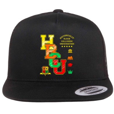 Hbcu Apparel Historically Black Colleges Universities Grad Flatbill Hat