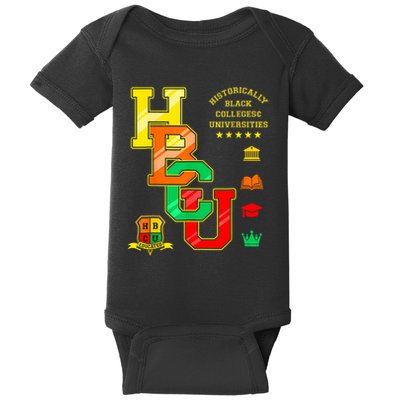 Hbcu Apparel Historically Black Colleges Universities Grad Baby Bodysuit
