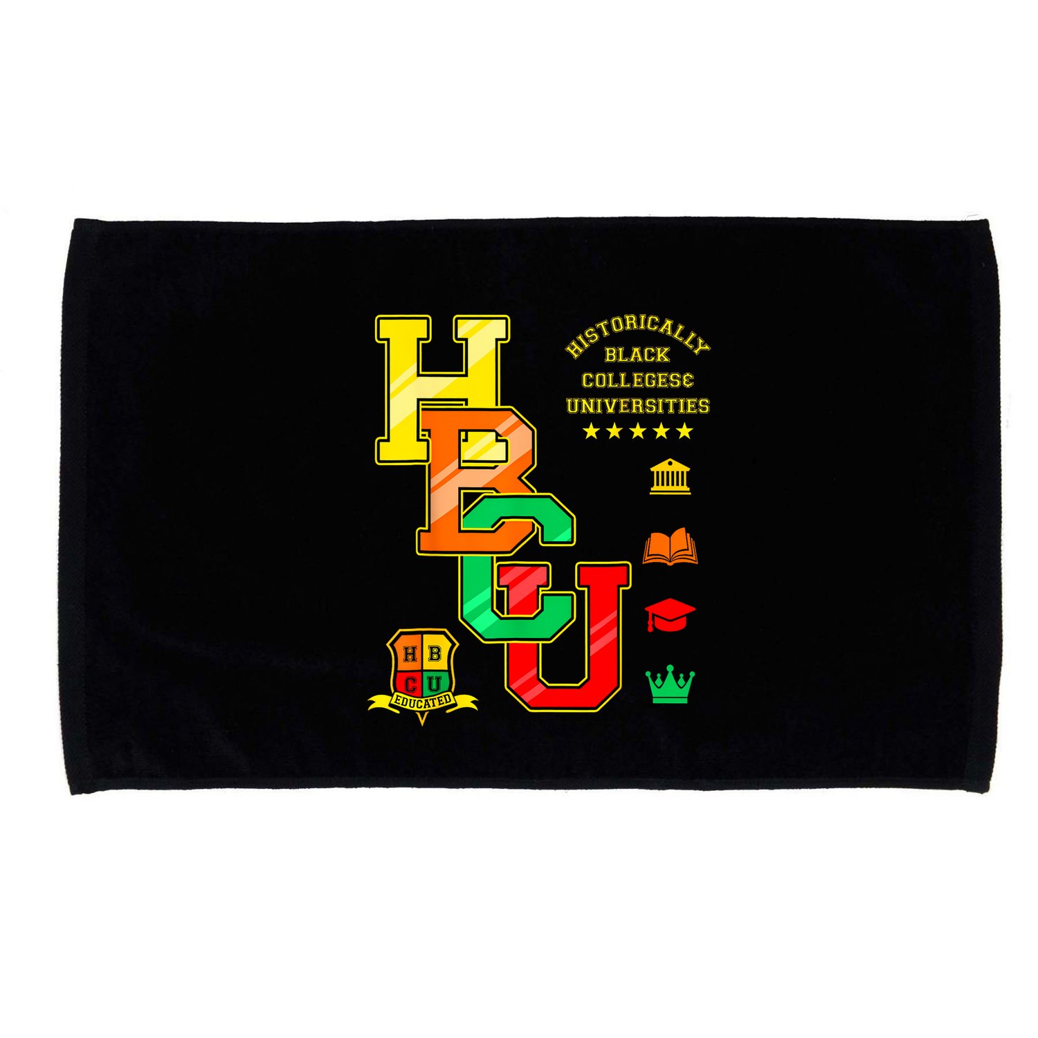Hbcu Apparel Historically Black Colleges Universities Grad Microfiber Hand Towel