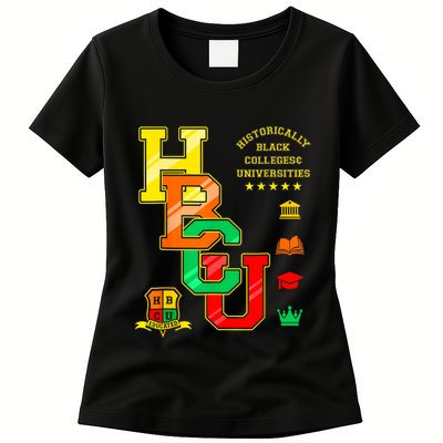 Hbcu Apparel Historically Black Colleges Universities Grad Womens T-Shirt