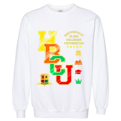 Hbcu Apparel Historically Black Colleges Universities Grad Garment-Dyed Sweatshirt