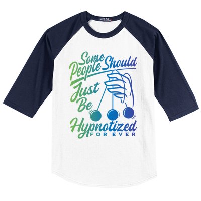 Hypnotist Appreciation Hypnotizing Power Hypnosis Baseball Sleeve Shirt