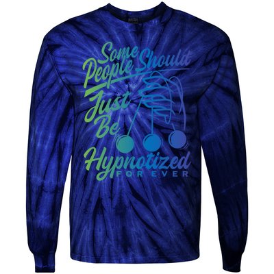 Hypnotist Appreciation Hypnotizing Power Hypnosis Tie-Dye Long Sleeve Shirt