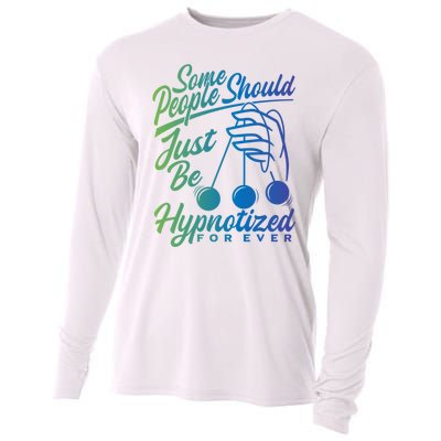 Hypnotist Appreciation Hypnotizing Power Hypnosis Cooling Performance Long Sleeve Crew