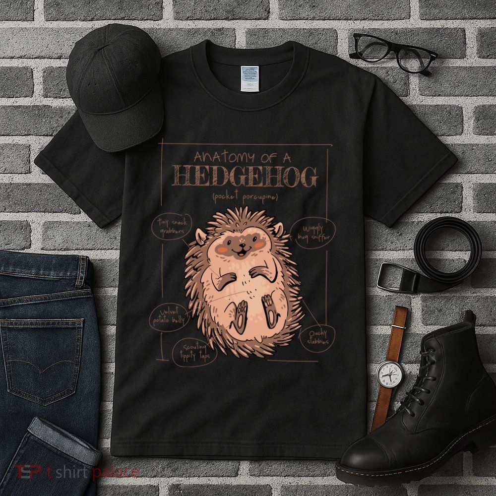 Hedgehog Anatomy Tall T-Shirt