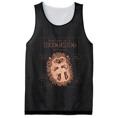 Hedgehog Anatomy Mesh Reversible Basketball Jersey Tank