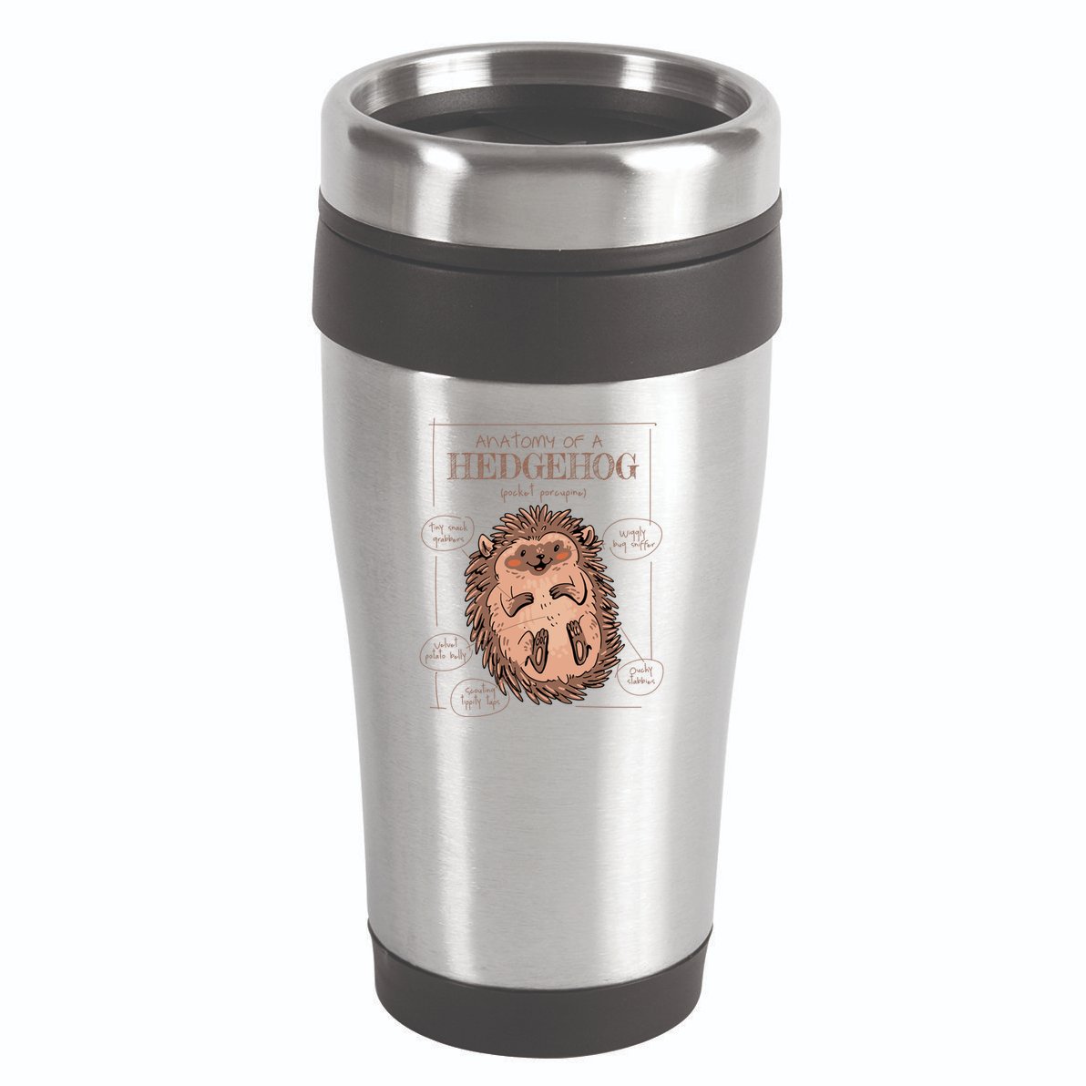 Hedgehog Anatomy 16oz Travel Tumbler