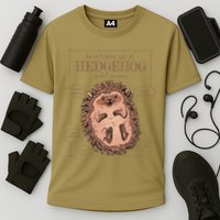 Hedgehog Anatomy Cooling Performance Crew T-Shirt