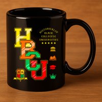 Hbcu Apparel Historically Black Colleges Universities Grad 11oz C Handle Ceramic Mug