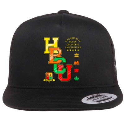 Hbcu Apparel Historically Black Colleges Universities Grad Flatbill Hat