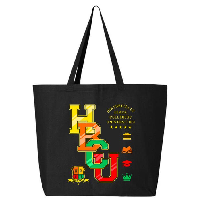 Hbcu Apparel Historically Black Colleges Universities Grad 25L Jumbo Tote