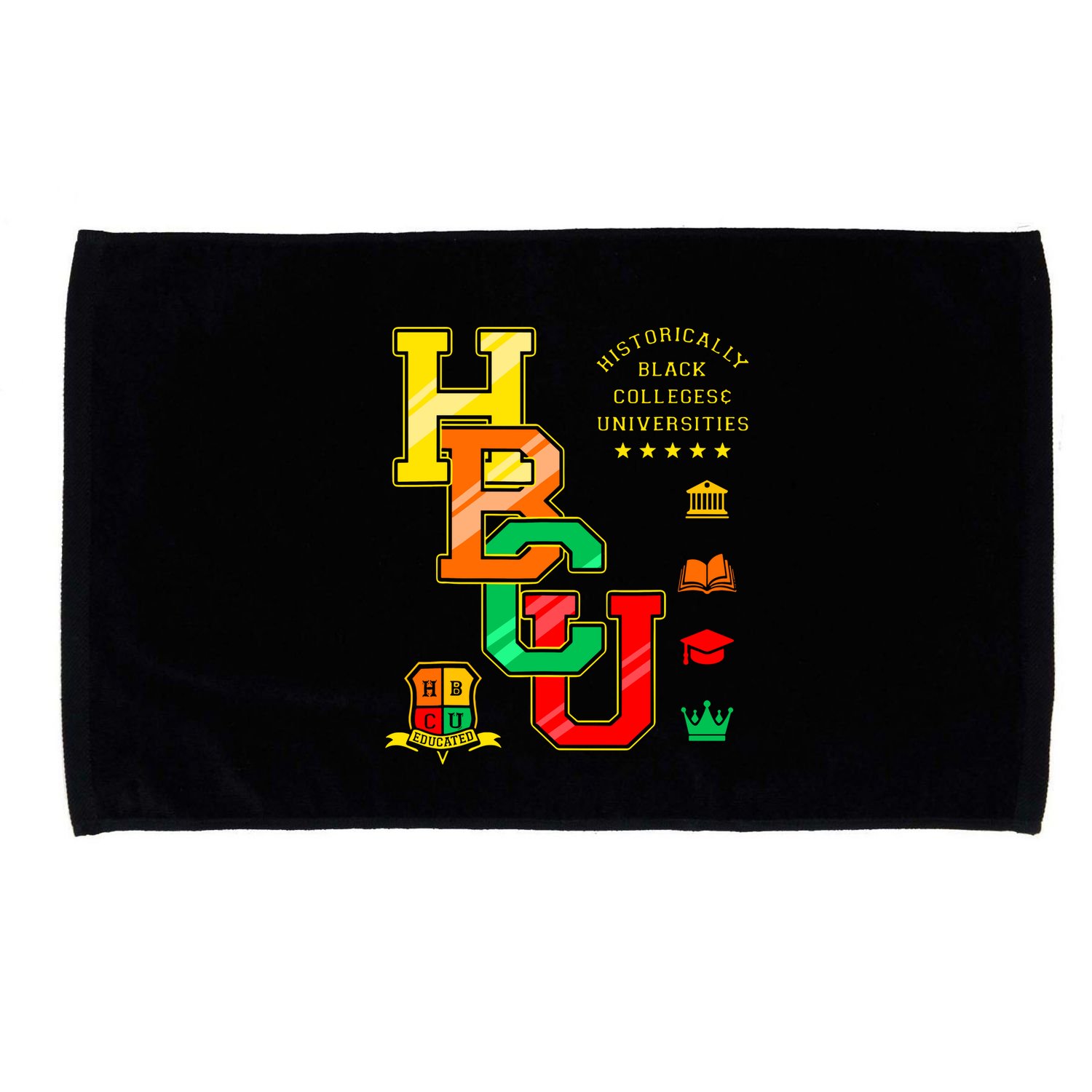 Hbcu Apparel Historically Black Colleges Universities Grad Microfiber Hand Towel