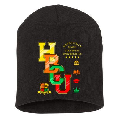 Hbcu Apparel Historically Black Colleges Universities Grad Short Acrylic Beanie